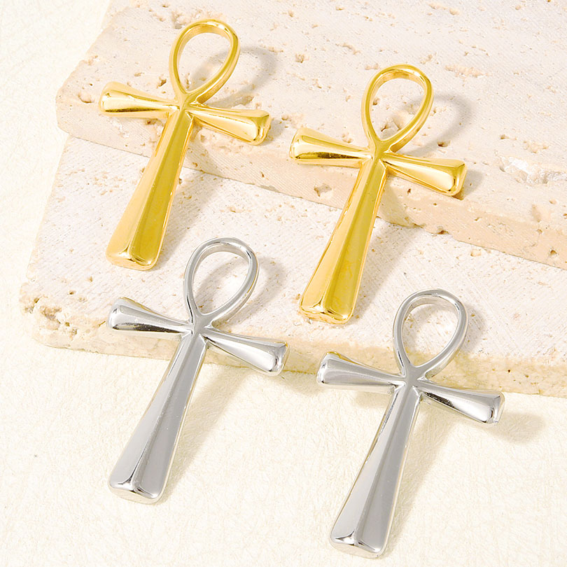 Men Accessories Egypt - 10pcs High Quality Stainless Steel Cross
