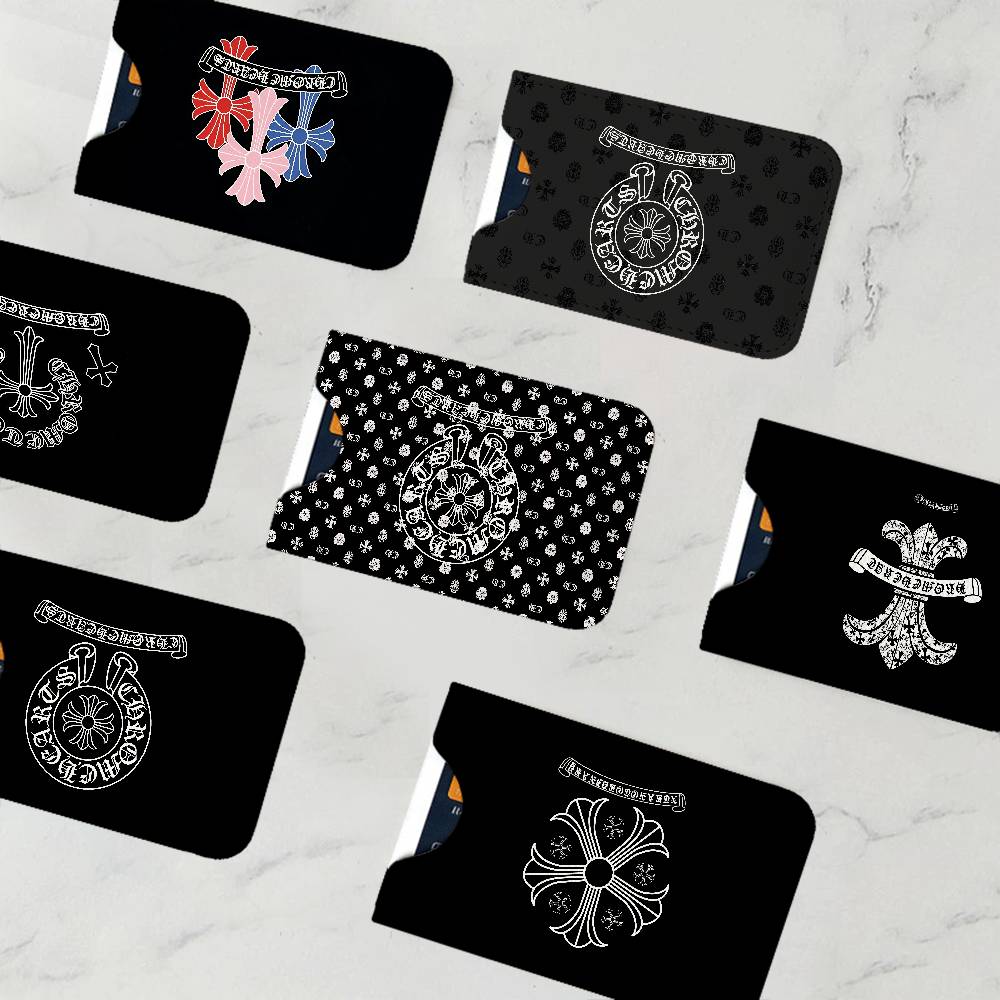 Card Case Minimalist - C-Chrome Fashion H-Hearts Men Leather Card