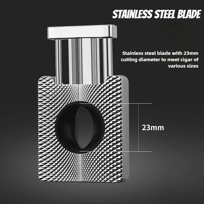 Premium Stainless Steel Cigar  - Cigar Cutter Set recension och pris