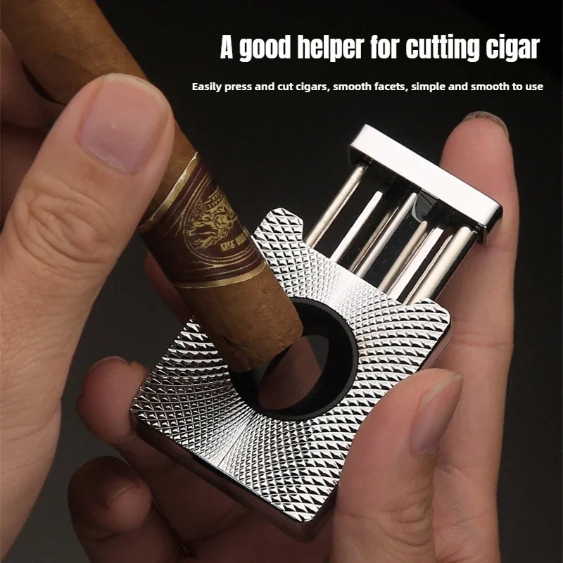 Premium Stainless Steel Cigar  - Cigar Cutter Set recension och pris