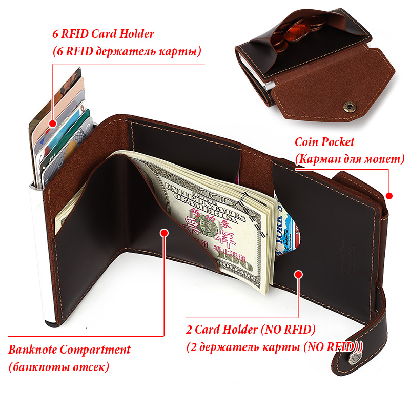 Minimalist Aluminum Credit Car - Card Case Minimalist recension och pris