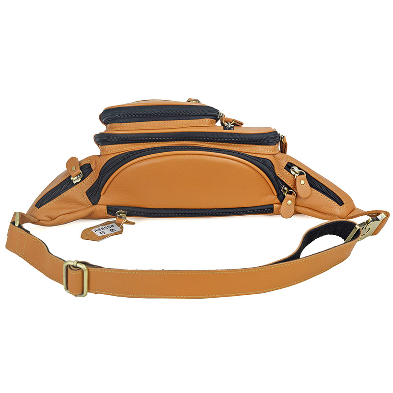 Men Genuine Leather Waist Pack - Men Accessories Pack recension och pris