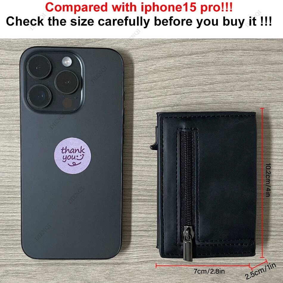 OUIO Rfid Credit Card Holder W - Card Case Minimalist recension och pris