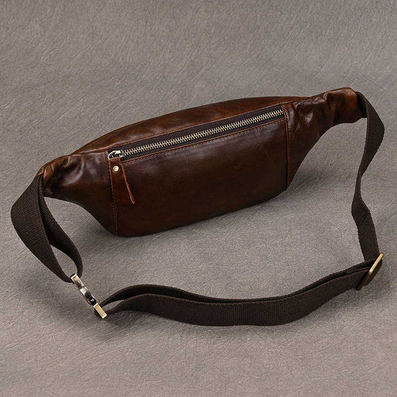 Men's Leather Chest Bags Cross - Men Accessories Pack recension och pris