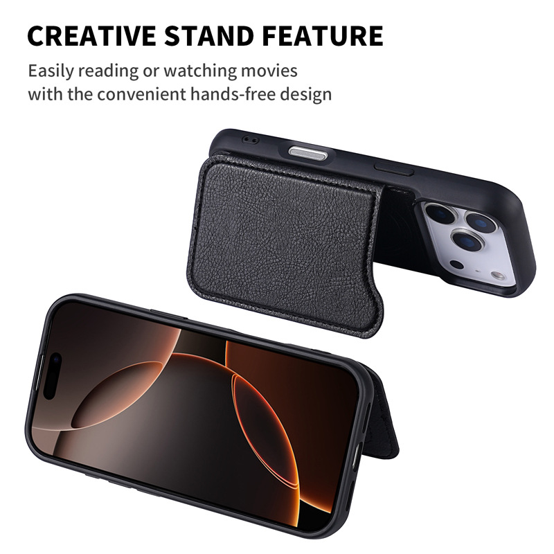 For Magsafe Magnetic Flip Leat - Phone Wallet Combo recension och pris