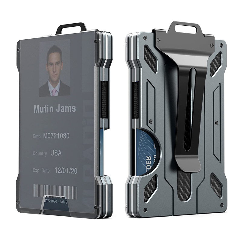 RFID Fashion Card Wallet Credi - Card Case Minimalist recension och pris
