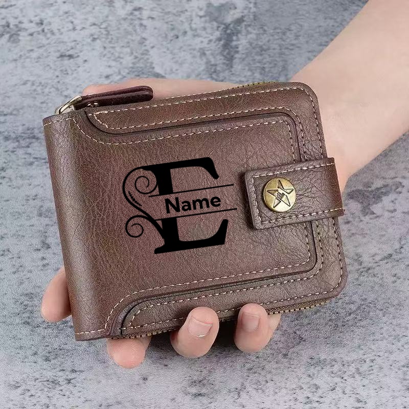 Men's Custom Wallet - Personal - Card Case Minimalist recension och pris