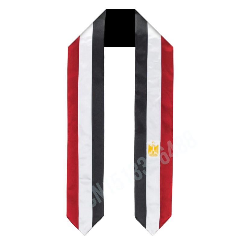 Egypt Flag Scarf Top Print Gra - Men Accessories Egypt recension och pris