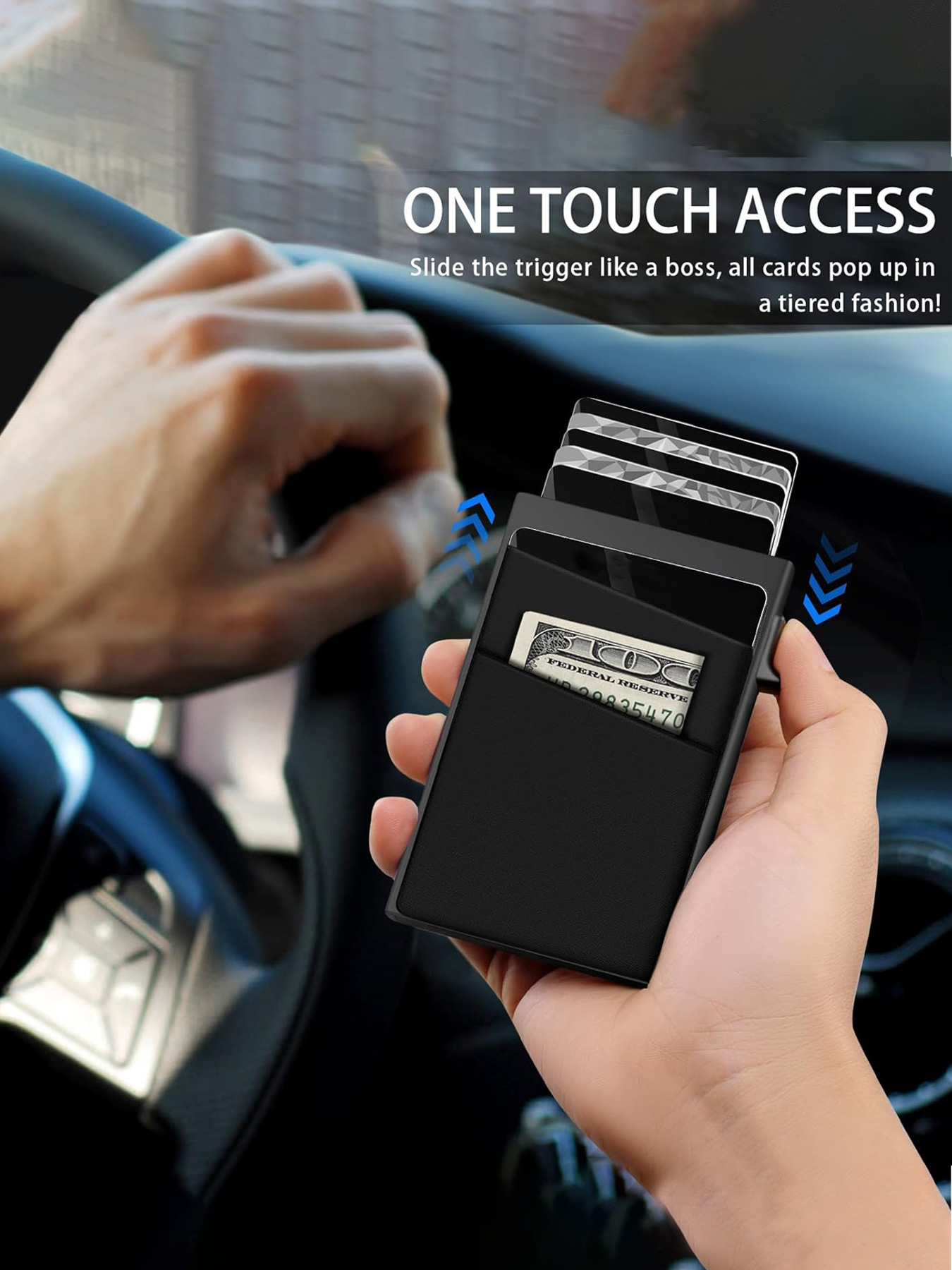 Anti-theft Cards Protectors Ca - Card Case Minimalist recension och pris