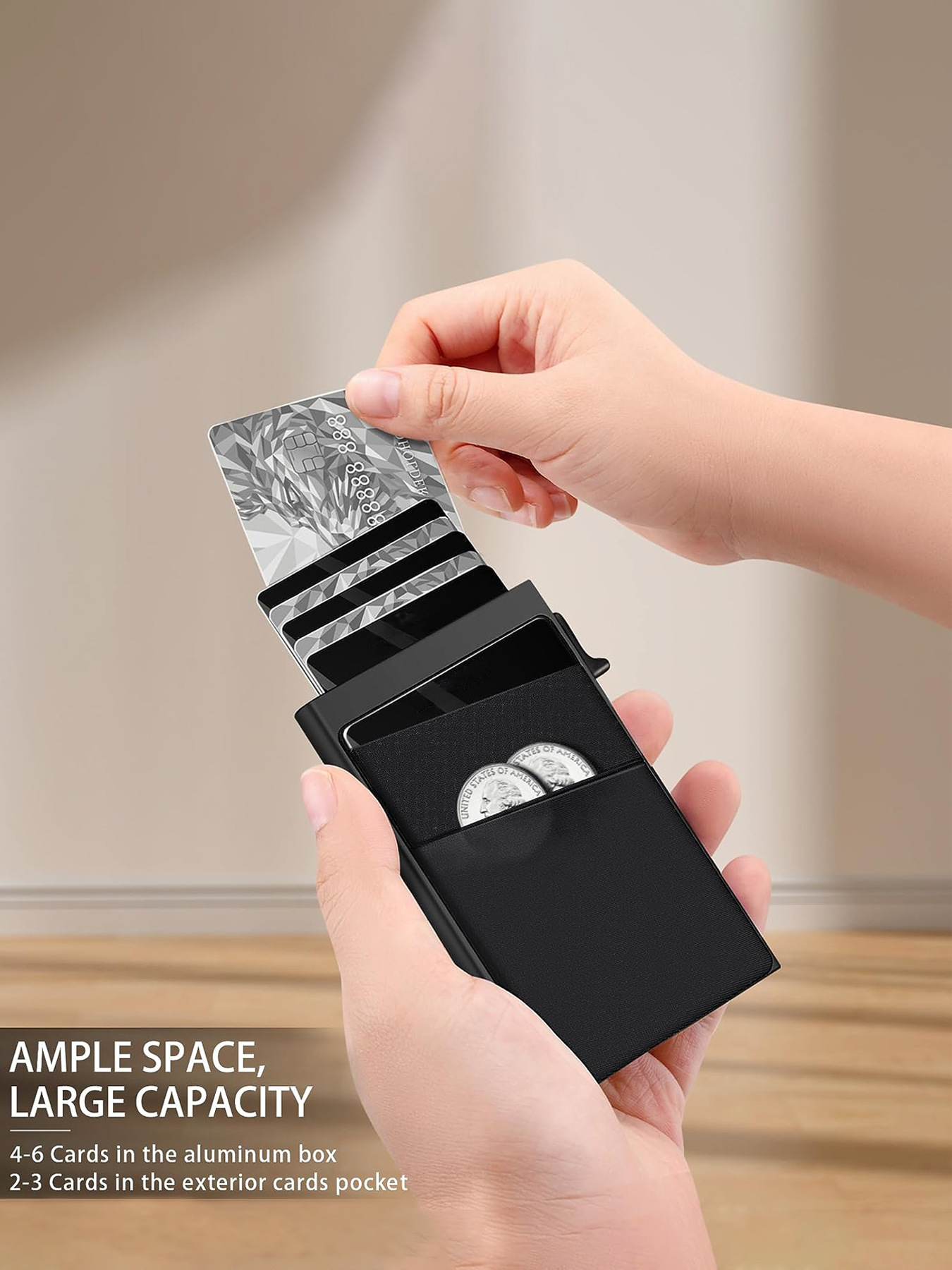 Anti-theft Cards Protectors Ca - Card Case Minimalist recension och pris