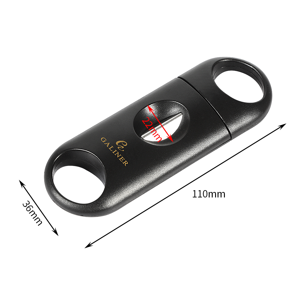 GALINER Plastic V Cut Stainles - Cigar Cutter Set recension och pris
