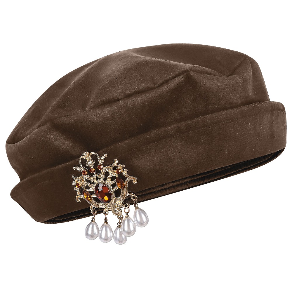Men Medieval Tudor Beret Hat R - Men'S Accessories Vintage recension och pris