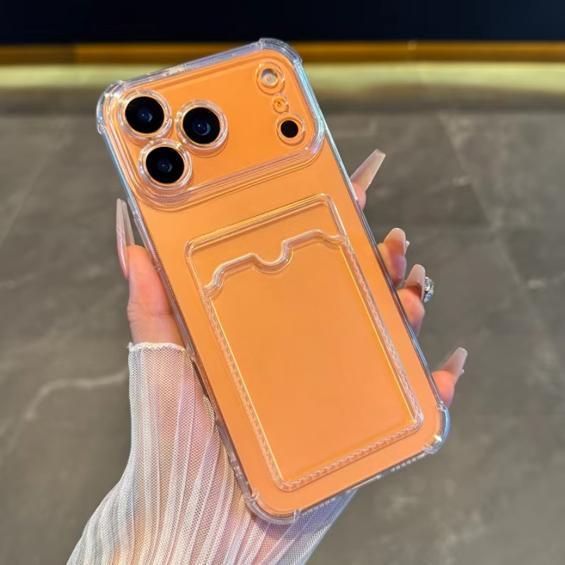 Transparent Card Slot Holder C - Phone Wallet Combo recension och pris