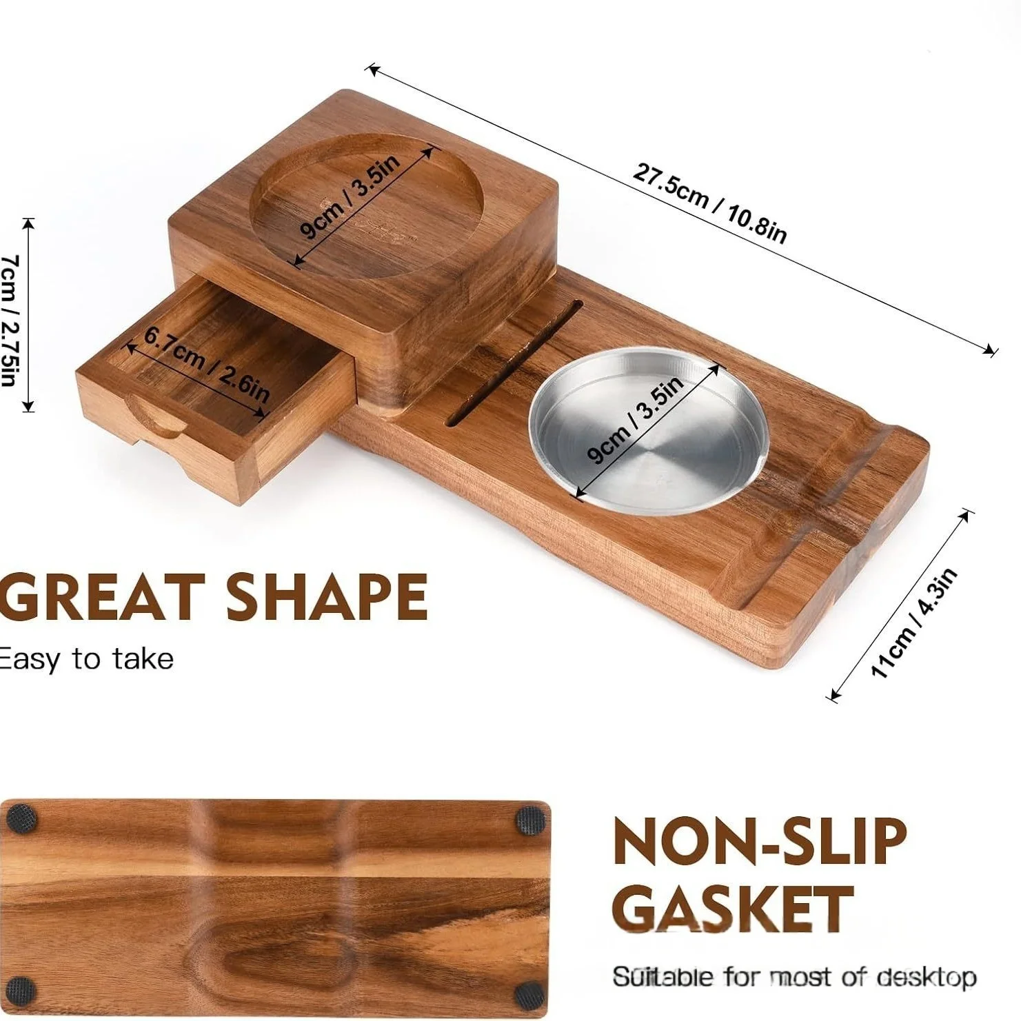 Luxury Cigar Accessories Box w - Cigar Cutter Set recension och pris