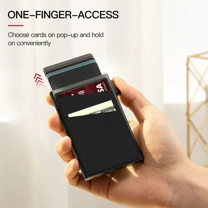 RFID Blocking Credit Card Hold - Card Case Minimalist recension och pris
