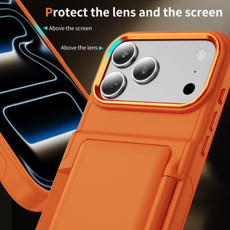 New Solid Color Frosted PC Wal - Phone Wallet Combo recension och pris