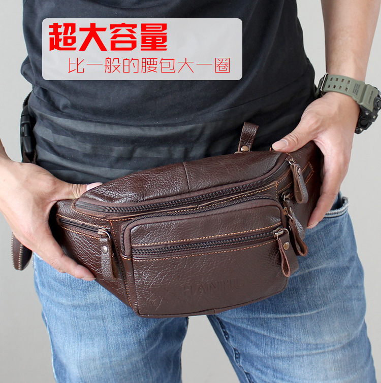 Genuine Cowhide Leather Waist  - Men Accessories Pack recension och pris