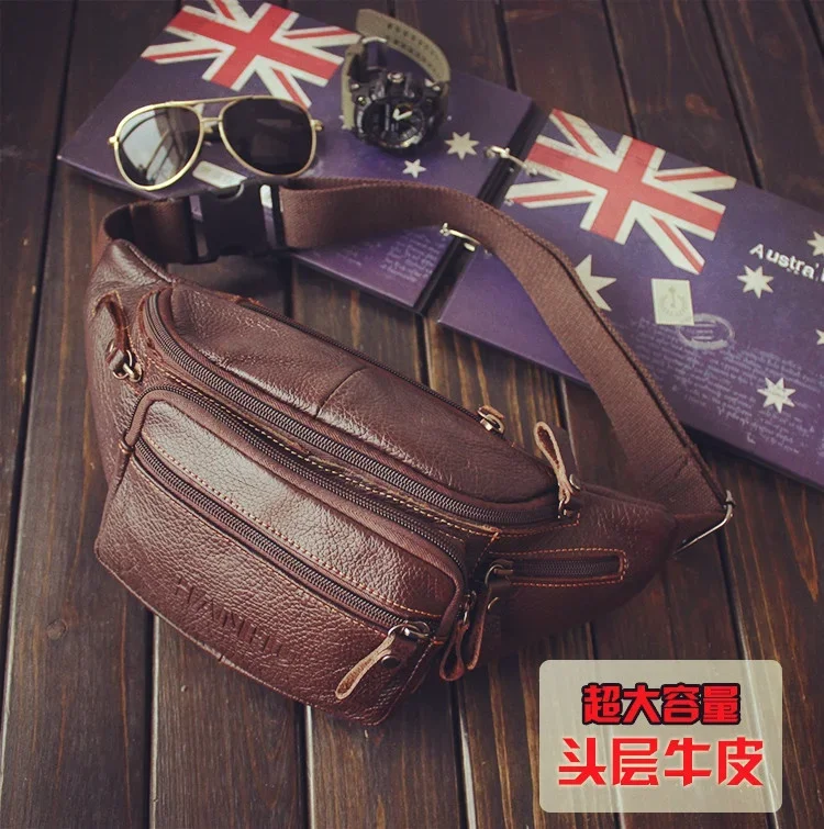 Genuine Cowhide Leather Waist  - Men Accessories Pack recension och pris
