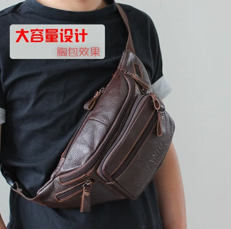 Genuine Cowhide Leather Waist  - Men Accessories Pack recension och pris