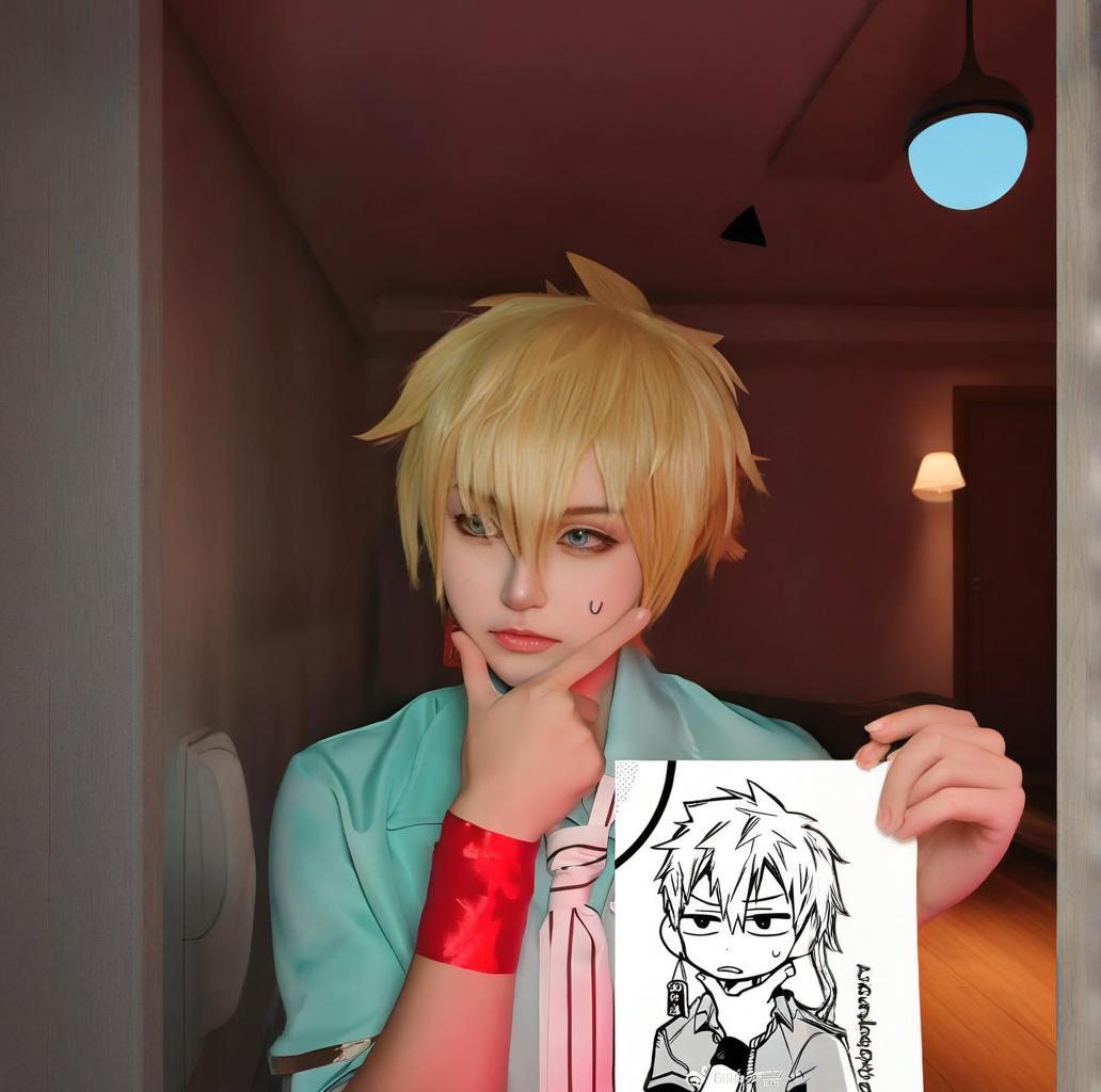 Anime Cosplay Toilet-bound Han - Men Accessories Pack recension och pris