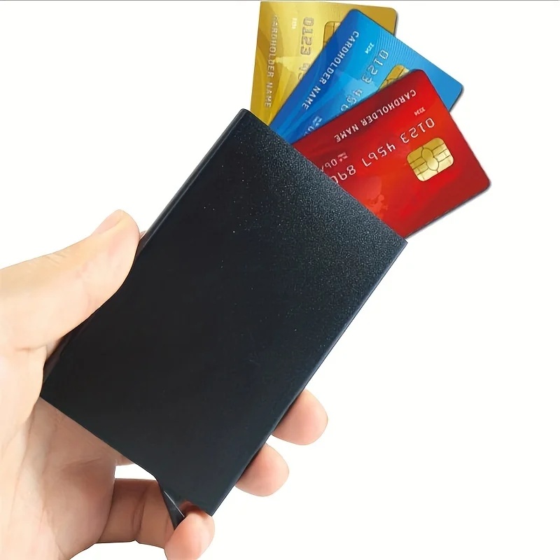 Smart Wallet Card Holder Metal - Card Case Minimalist recension och pris