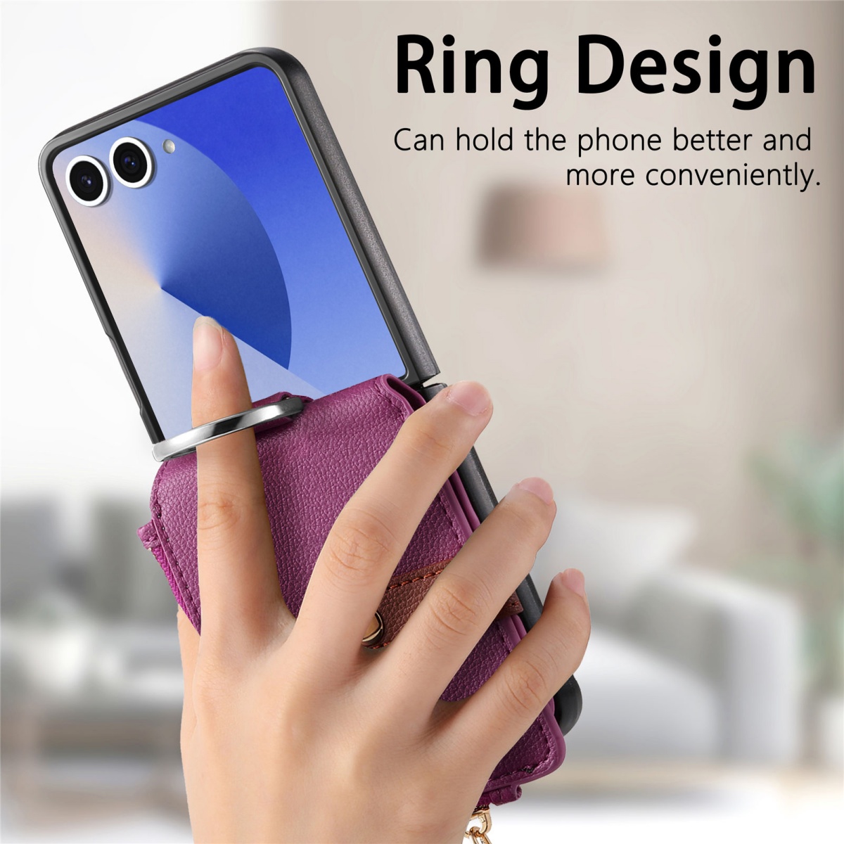 Luxury Card Holder Phone Case  - Phone Wallet Combo recension och pris