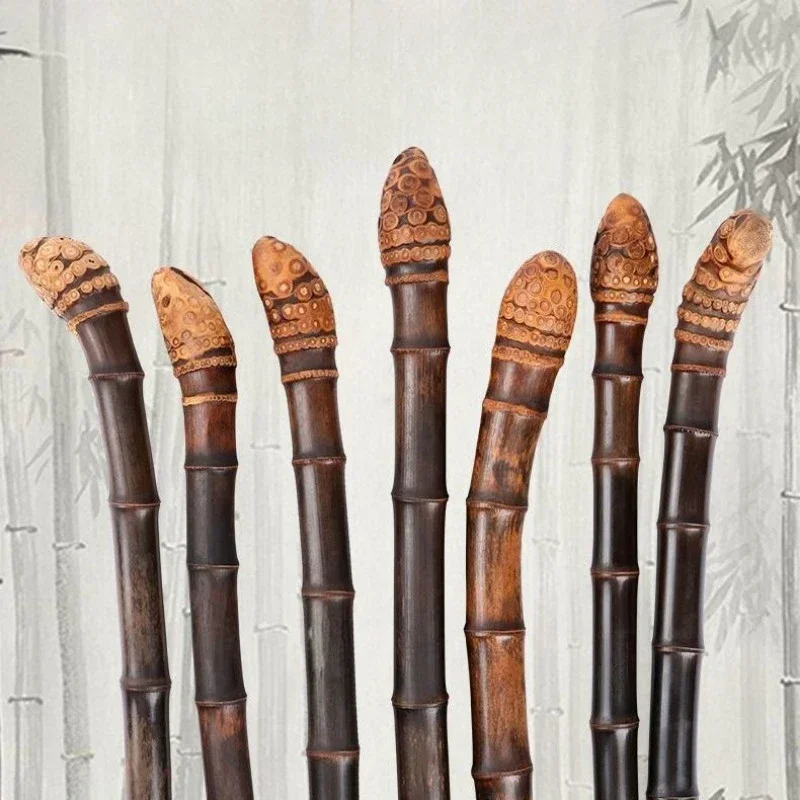 Natural Purple Bamboo Carving  - Men Accessories Tips recension och pris