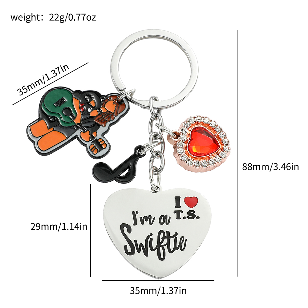 Taylor Keychain Fans Collect S - Men Accessories Collection recension och pris