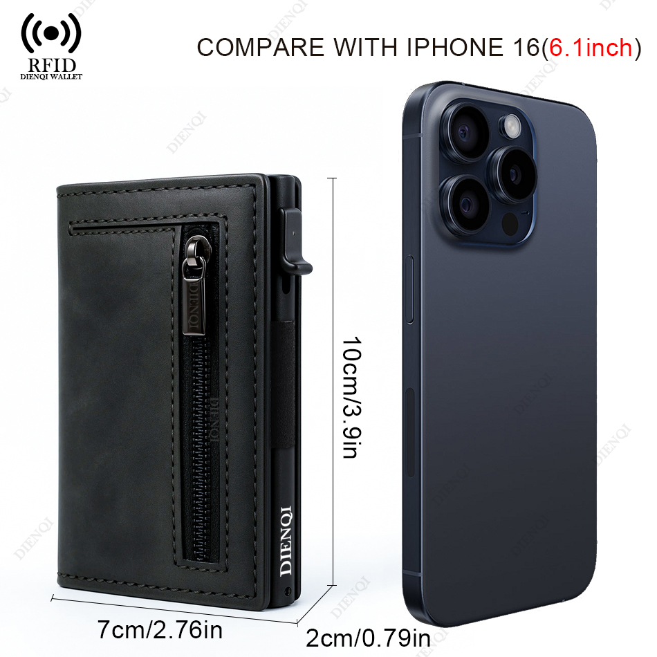 Luxury Brand RFID Credit Card  - Card Case Minimalist recension och pris