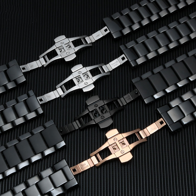 Black Ceramic Strap and Case S - Men'S Accessories Armani recension och pris