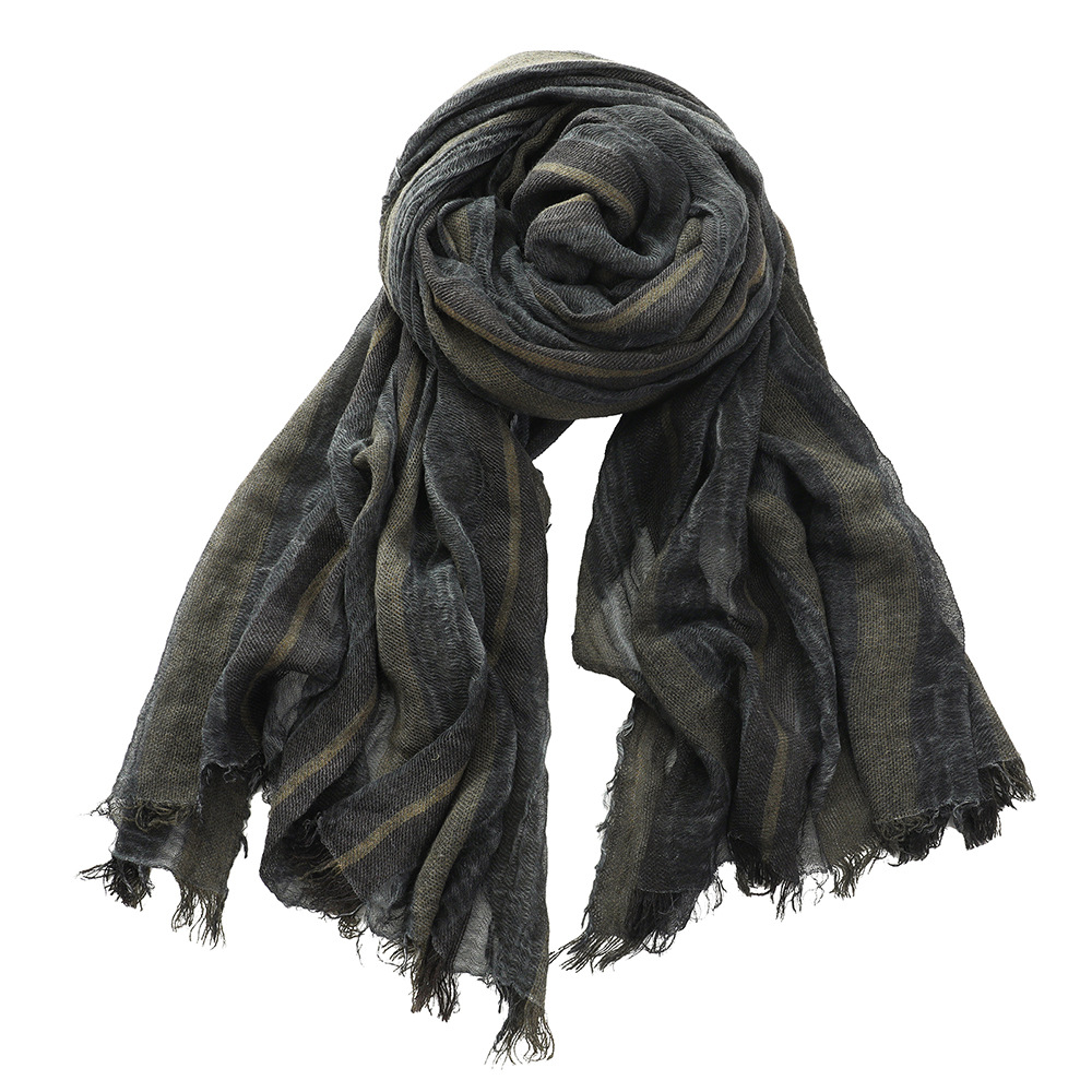 Vintage Patchwork Striped Scar - Men'S Accessories Vintage recension och pris