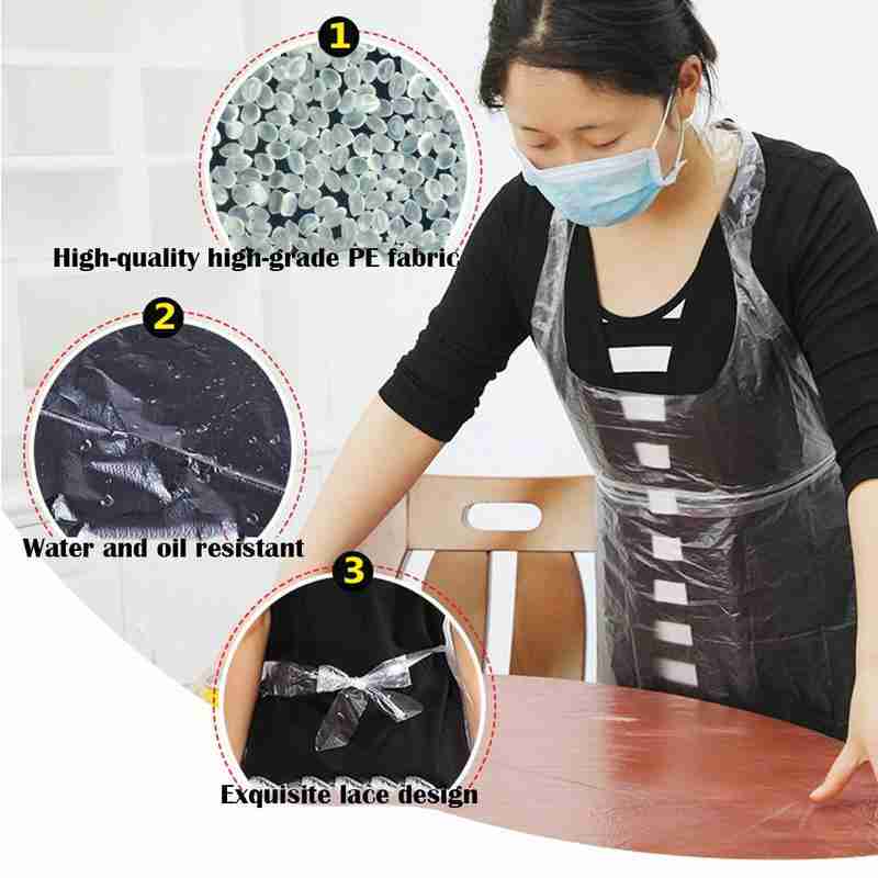 20PCS Disposable Kitchen Apron - Men Accessories Pack recension och pris