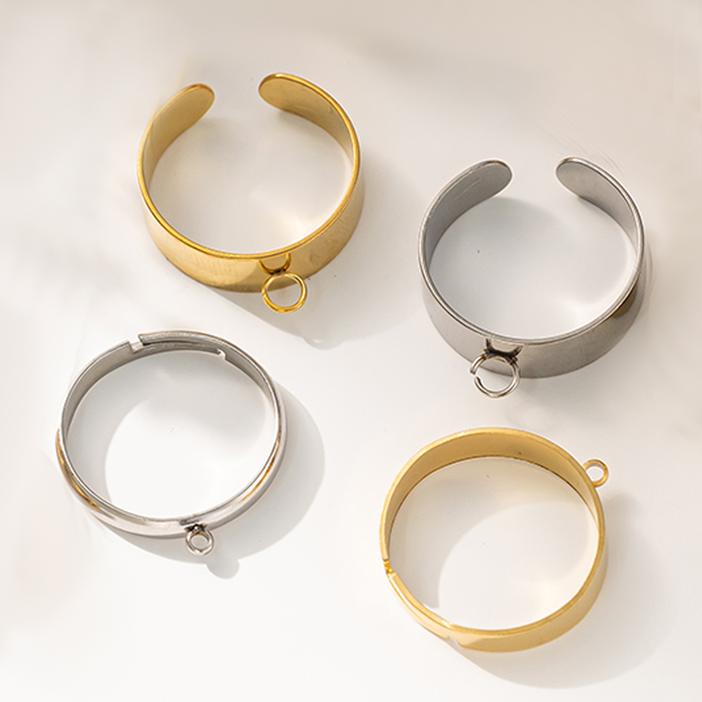 5pcs/Lot Stainless Steel Gold  - Men Accessories Collection recension och pris
