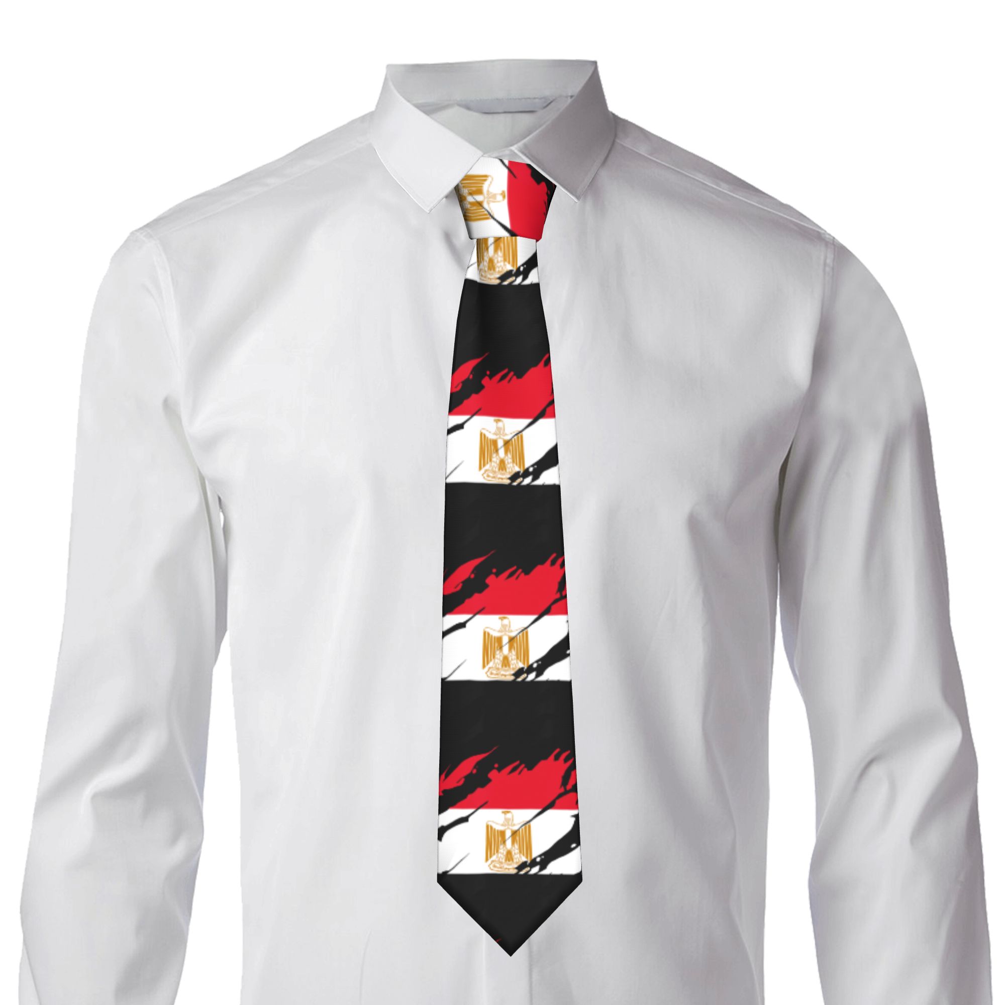 Egypt Egyptian Flag Necktie Un - Men Accessories Egypt recension och pris
