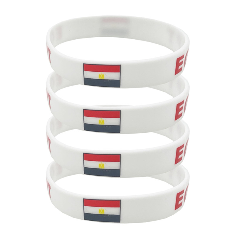 2pcs Egypt Flag Silicone Brace - Men Accessories Egypt recension och pris