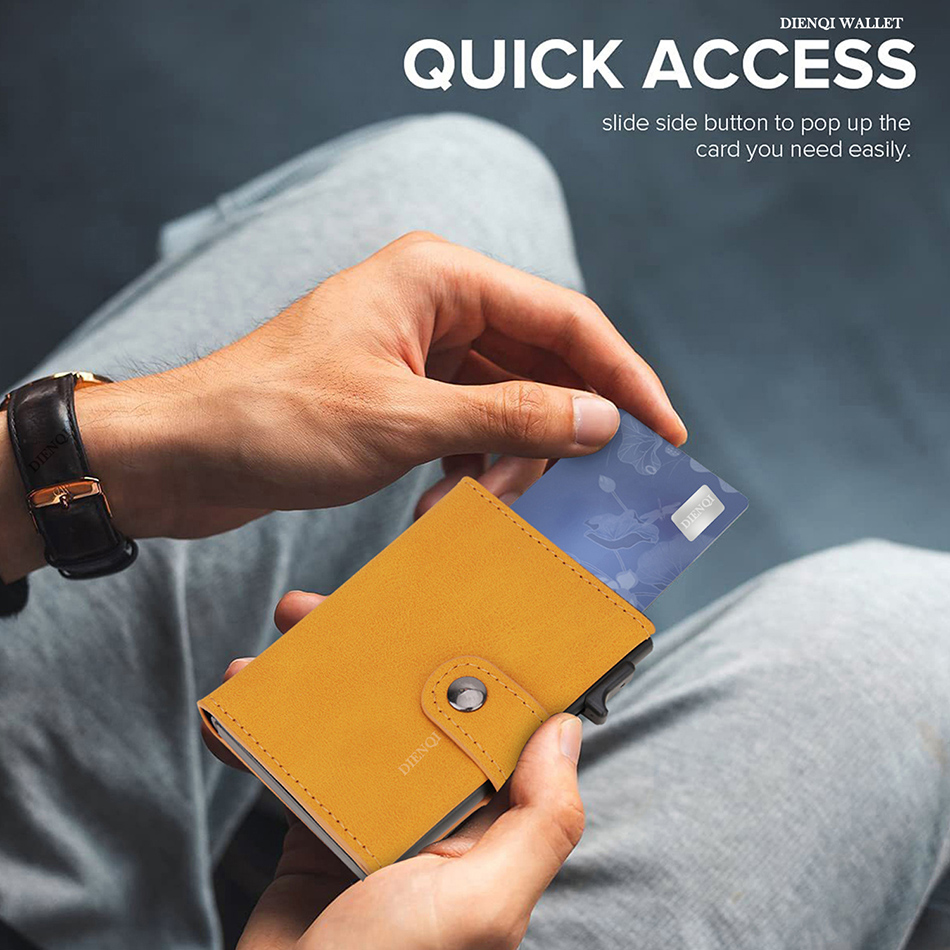 Airtag Wallet Rfid Credit Card - Card Case Minimalist recension och pris