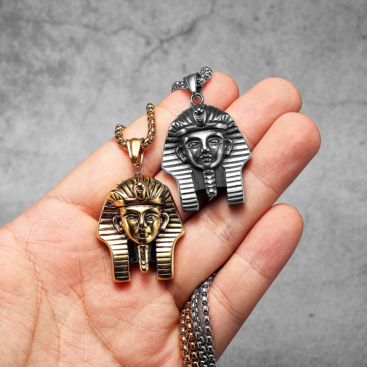 Egypt Pharaoh Sphinx Men Neckl - Men Accessories Egypt recension och pris