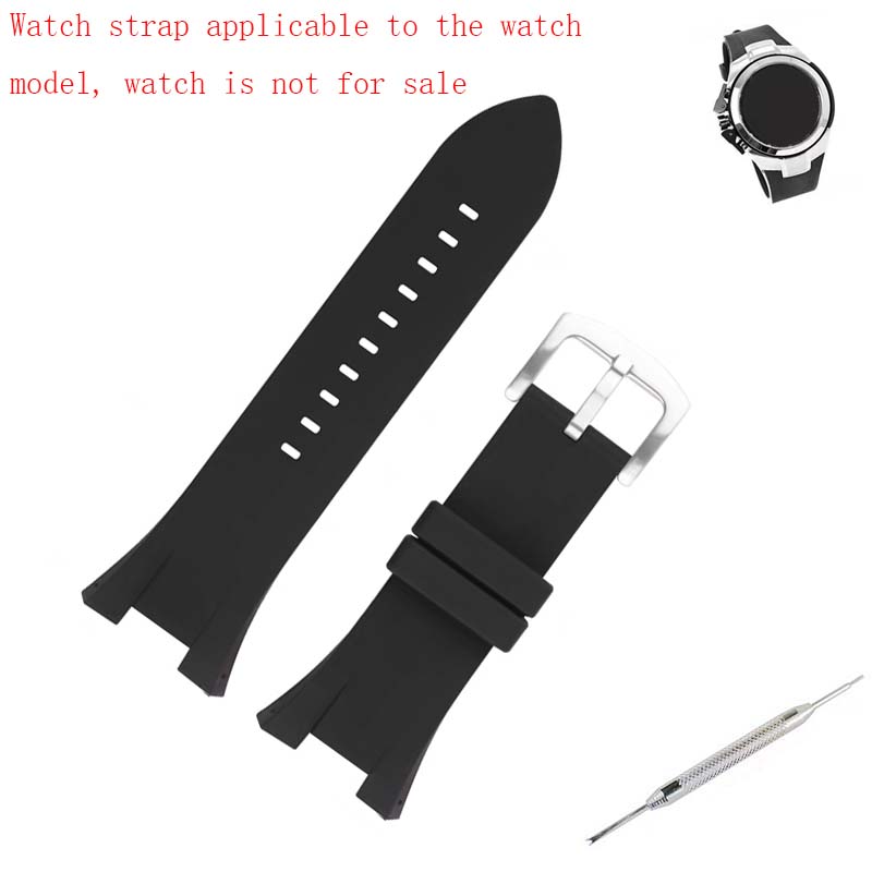 Men rubber watch band accessor - Men'S Accessories Armani recension och pris
